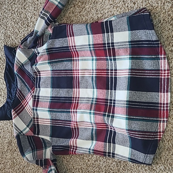 Orvis Red and Blue Shacket Classic Style - Picture 6 of 8